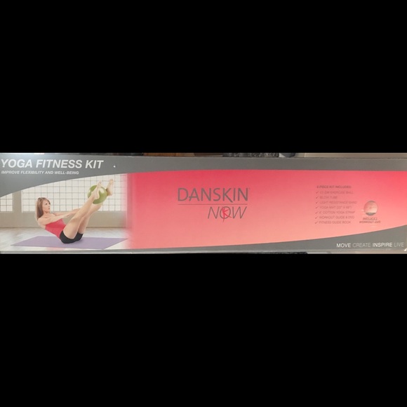 Danskin Yoga Fitness Kit NIB Great Tool - Picture 2 of 5
